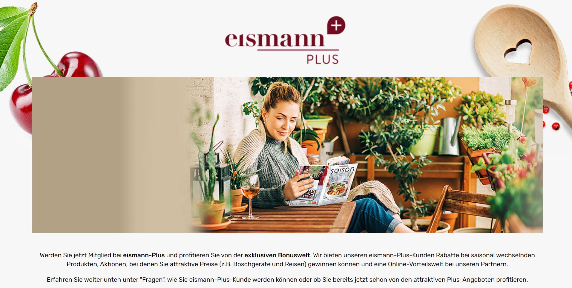 eismann-Plus werden und profitieren!